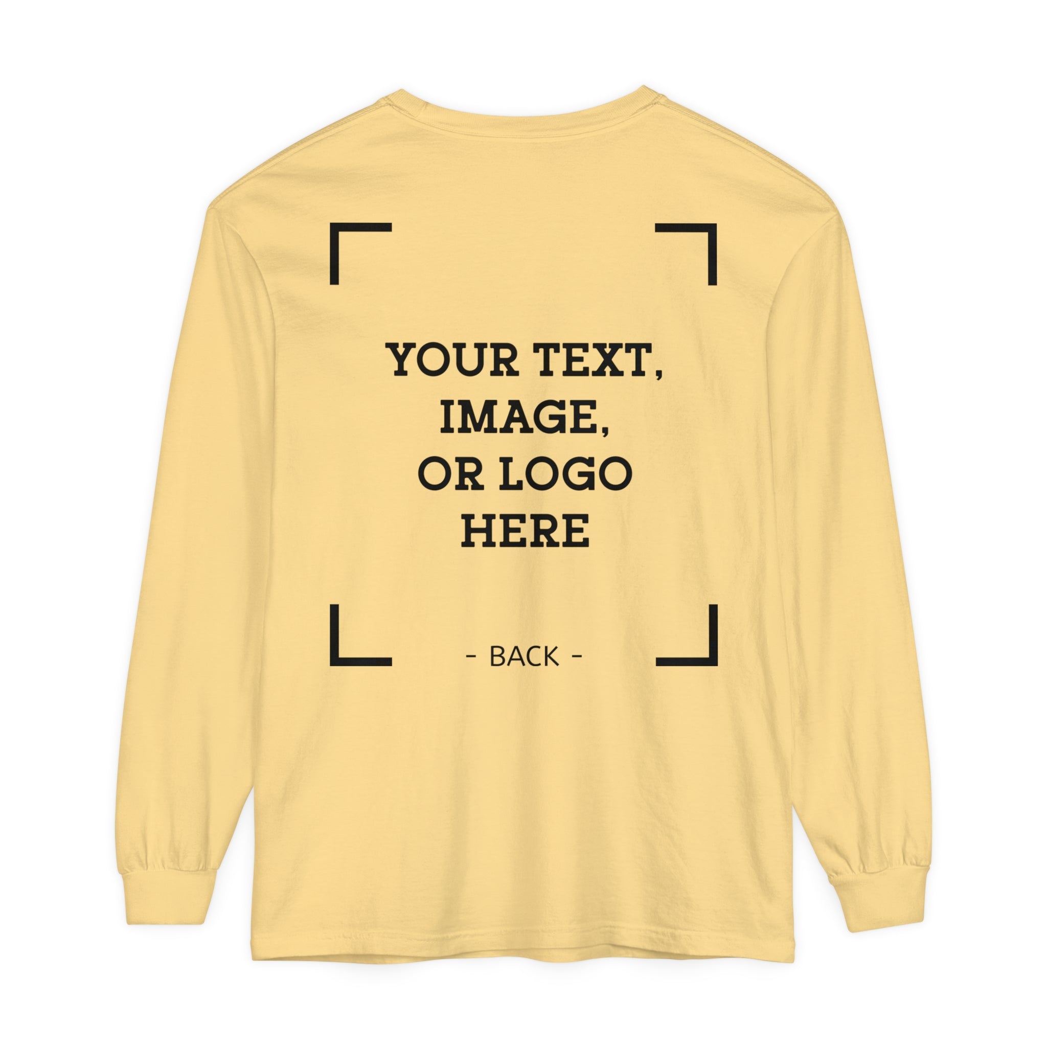 Personalized Long Sleeve Shirt with Custom Print
