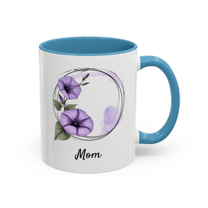 September Morning Glory, Personalized Birth Month Mug-Mug-Wild Pour