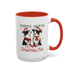 Barking Around the Christmas Tree, Farm Animals Dog Mug-Mug-Wild Pour