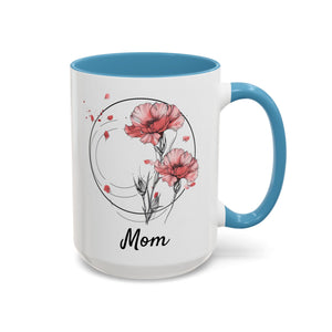 January Carnation, Personalized Birth Month Mug-Mug-Wild Pour