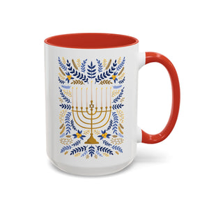 Ornamental Menorah Mug-Mug-Wild Pour