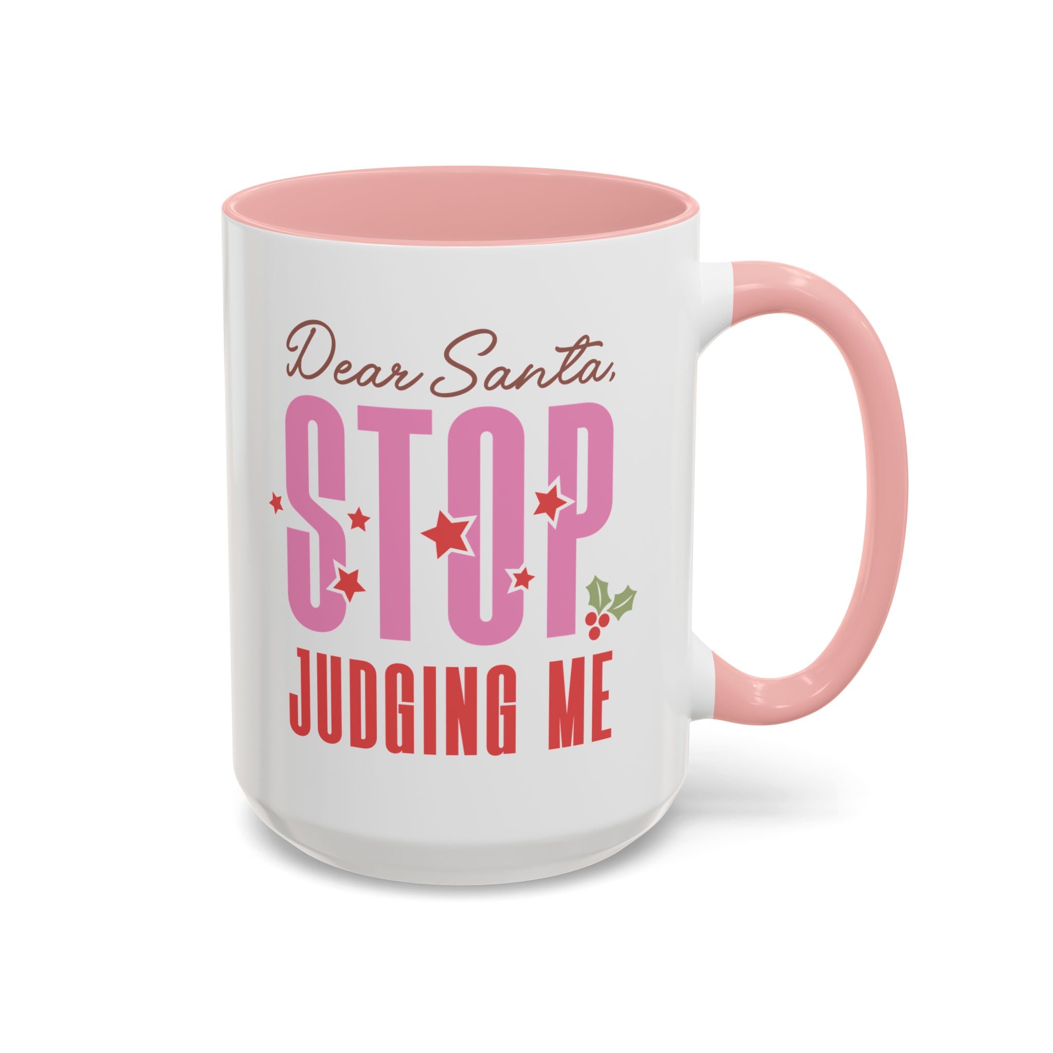 Dear Santa, Stop Judging Me Mug-Mug-Wild Pour