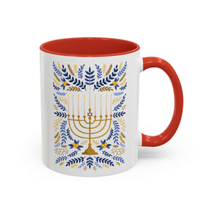 Ornamental Menorah Mug-Mug-Wild Pour