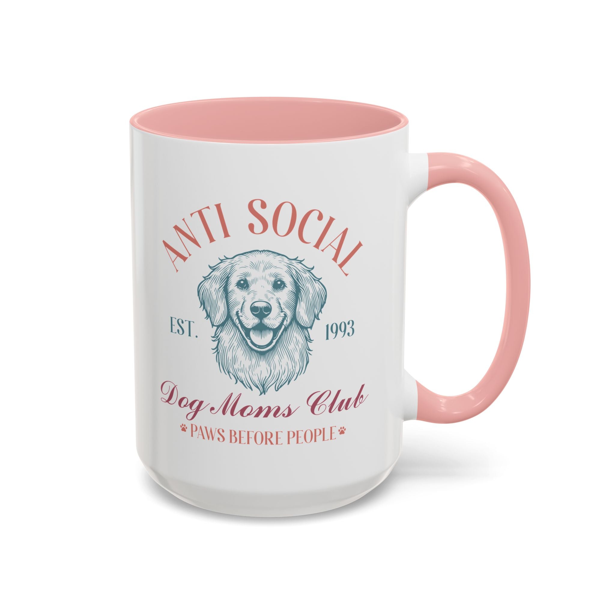 Anti-Social Dog Moms Club, Dog Mug-Mug-Wild Pour