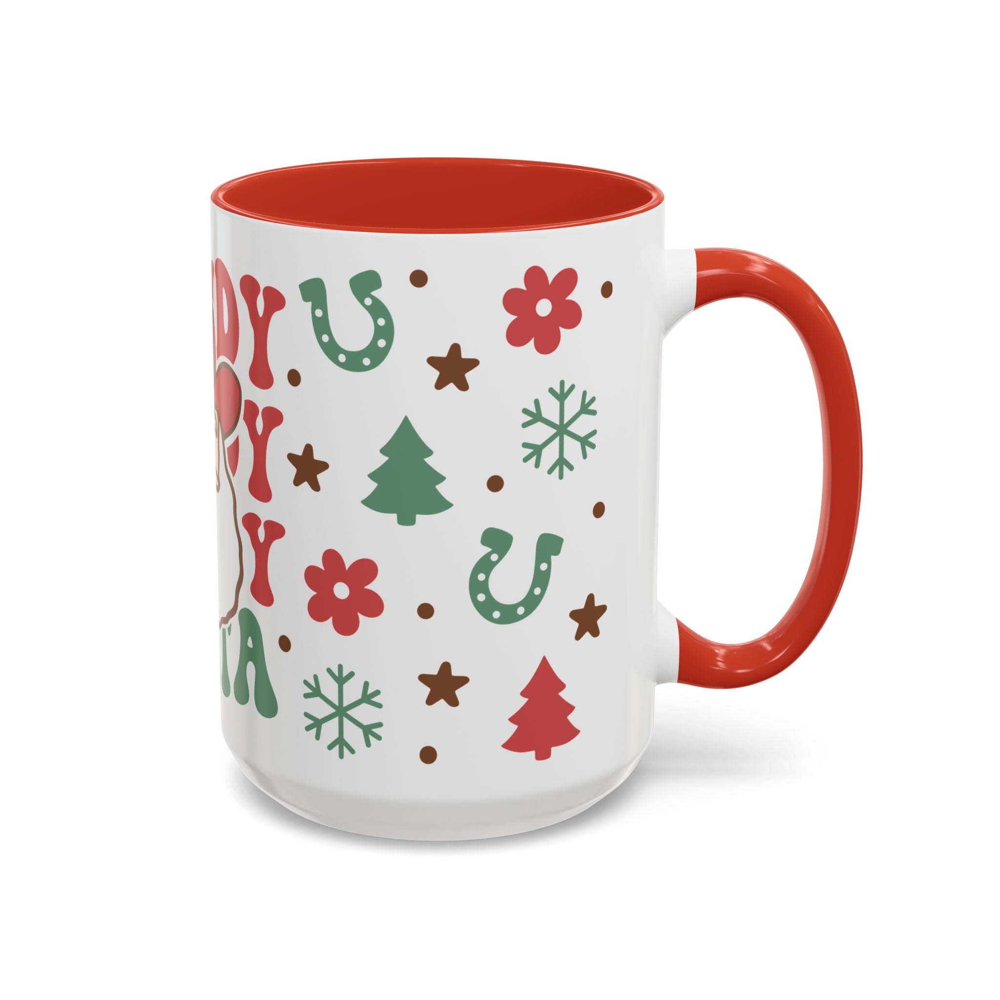 Howdy Santa, Wrap-Around Christmas Mug-Mug-Wild Pour