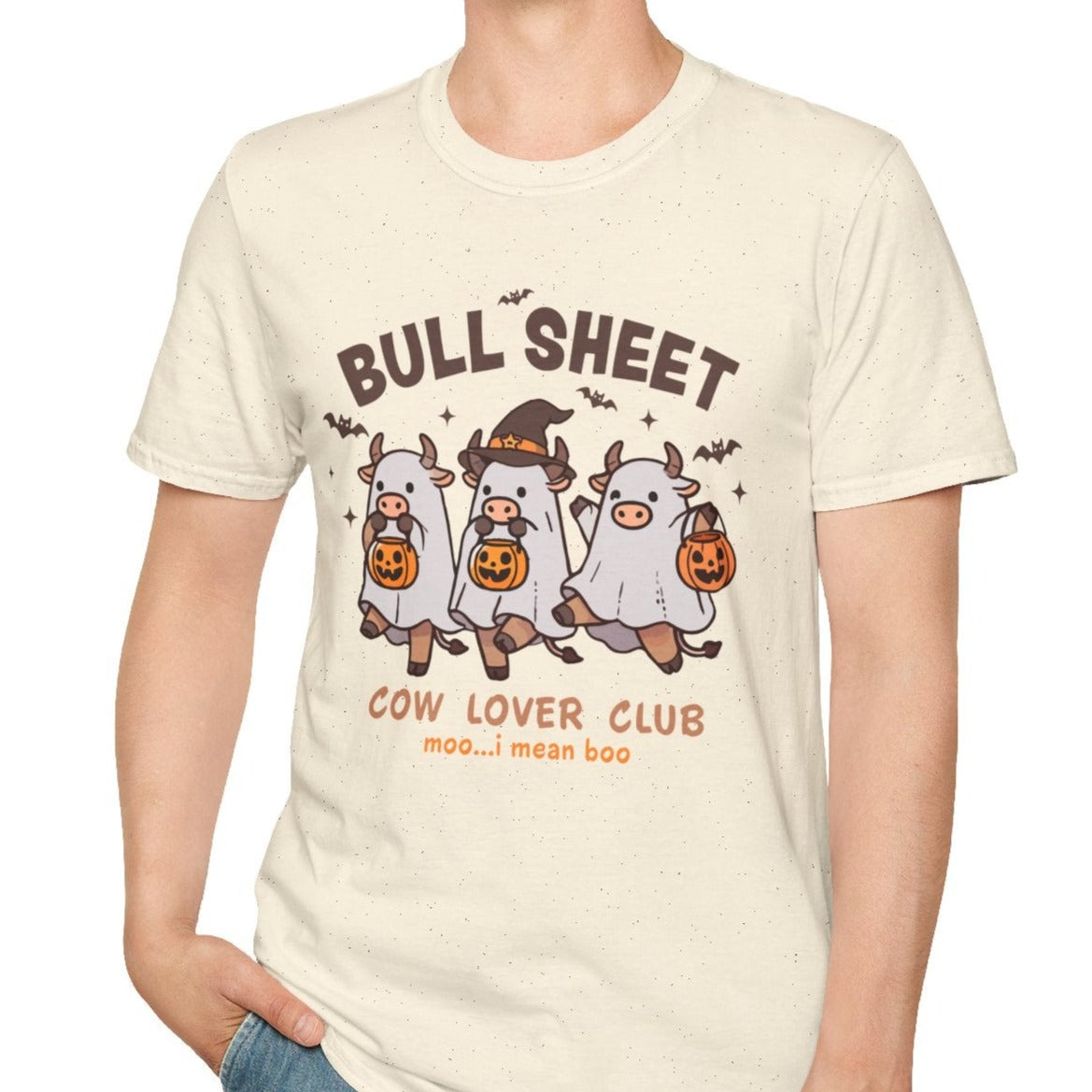 Bull Sheet Cow Lover Club Tee-Adult Tees-Wild Pour