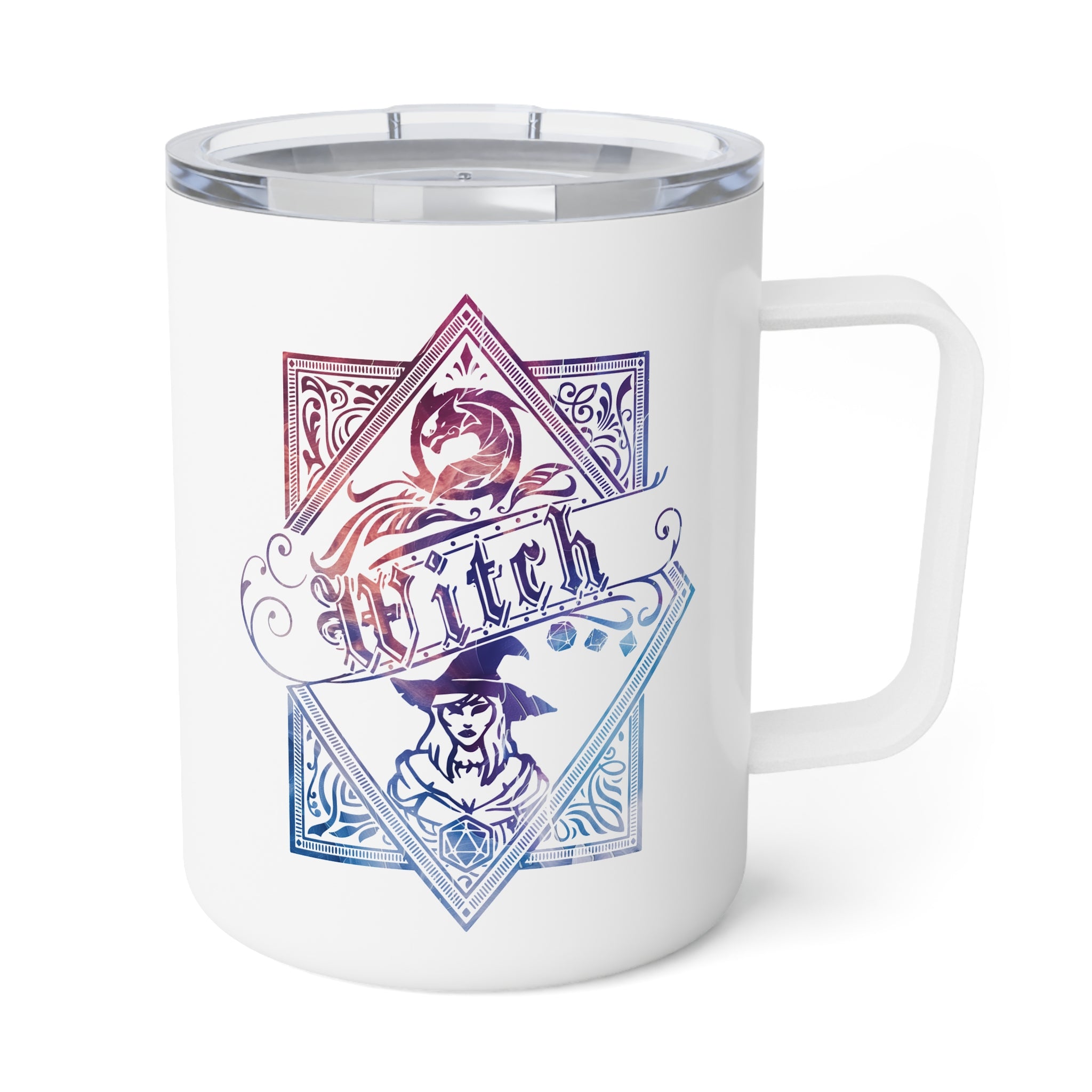 D&D Class Insulated Mug, Witch-Insulated Mug-Wild Pour