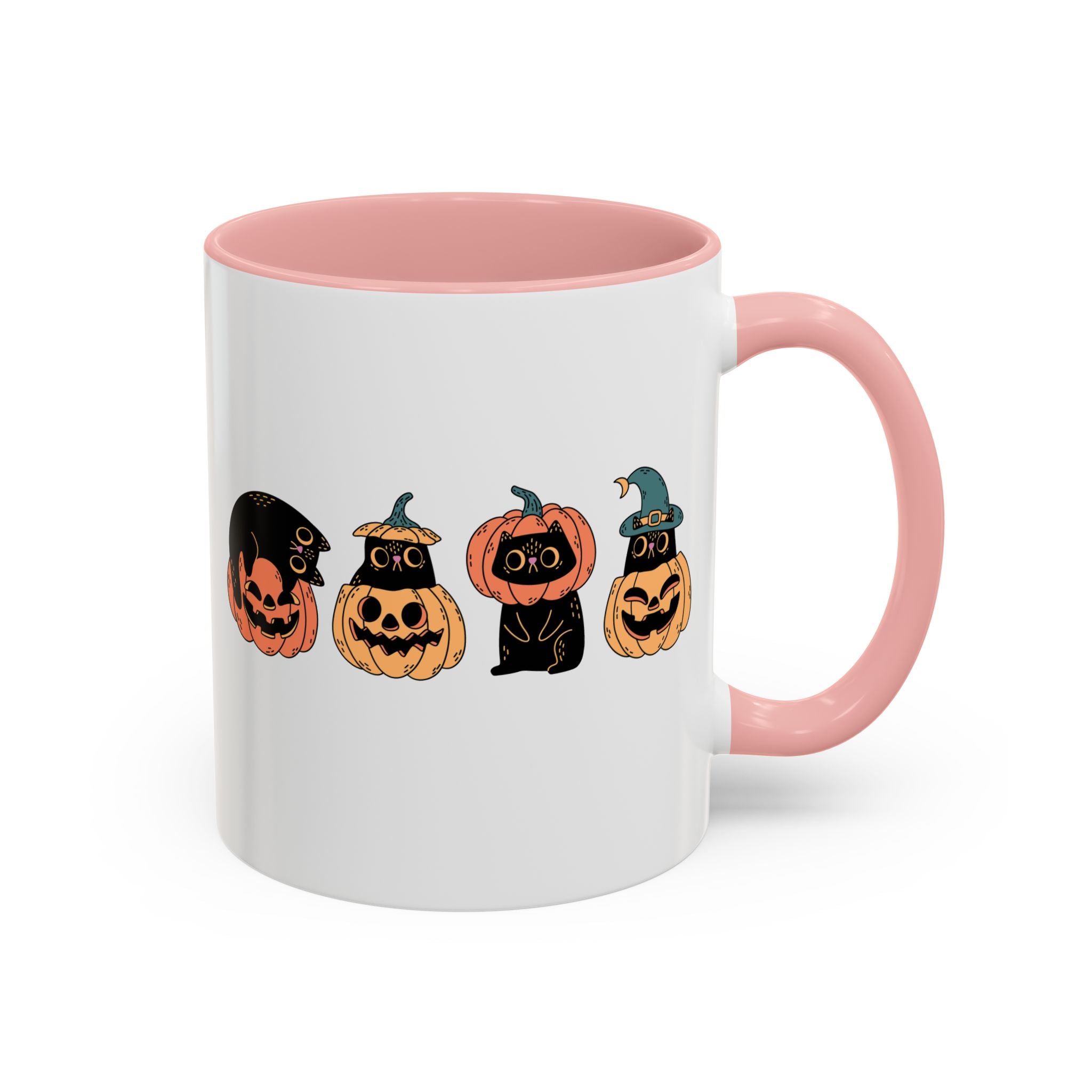 Black Cats and Pumpkins Mug-Mug-Wild Pour