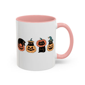 Black Cats and Pumpkins Mug-Mug-Wild Pour