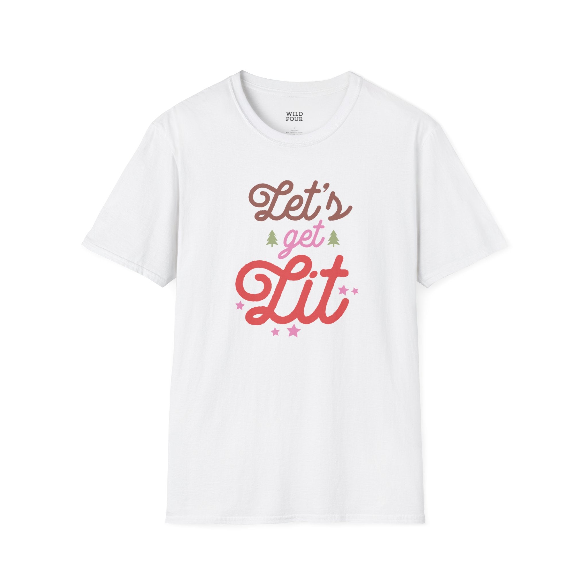 Let's Get Lit, Winter Tee-Adult Tees-Wild Pour