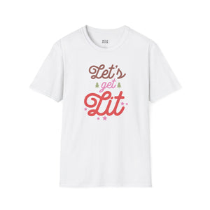 Let's Get Lit, Winter Tee-Adult Tees-Wild Pour