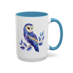 Barn Owl, Watercolor Mug-Mug-Wild Pour