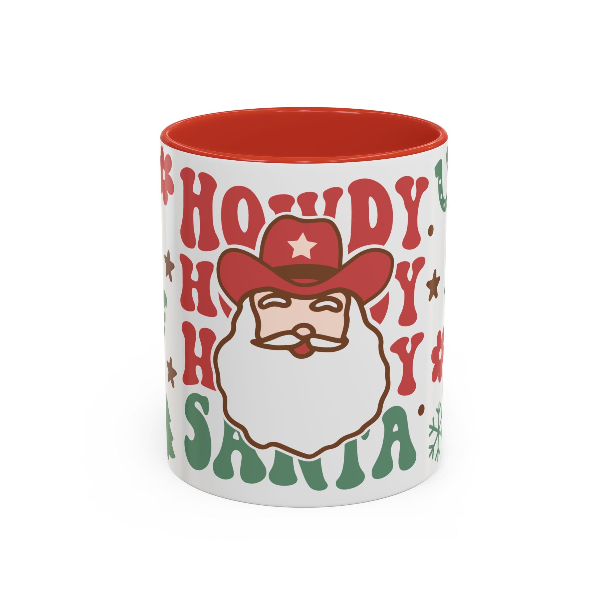 Howdy Santa, Wrap-Around Christmas Mug-Mug-Wild Pour