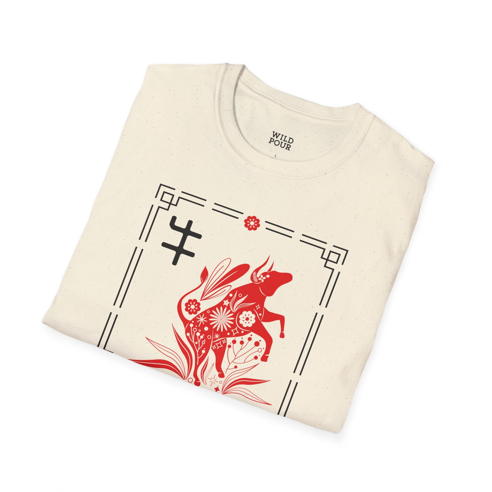 Year of the Ox, Lunar New Year Tee-Adult Tees-Wild Pour