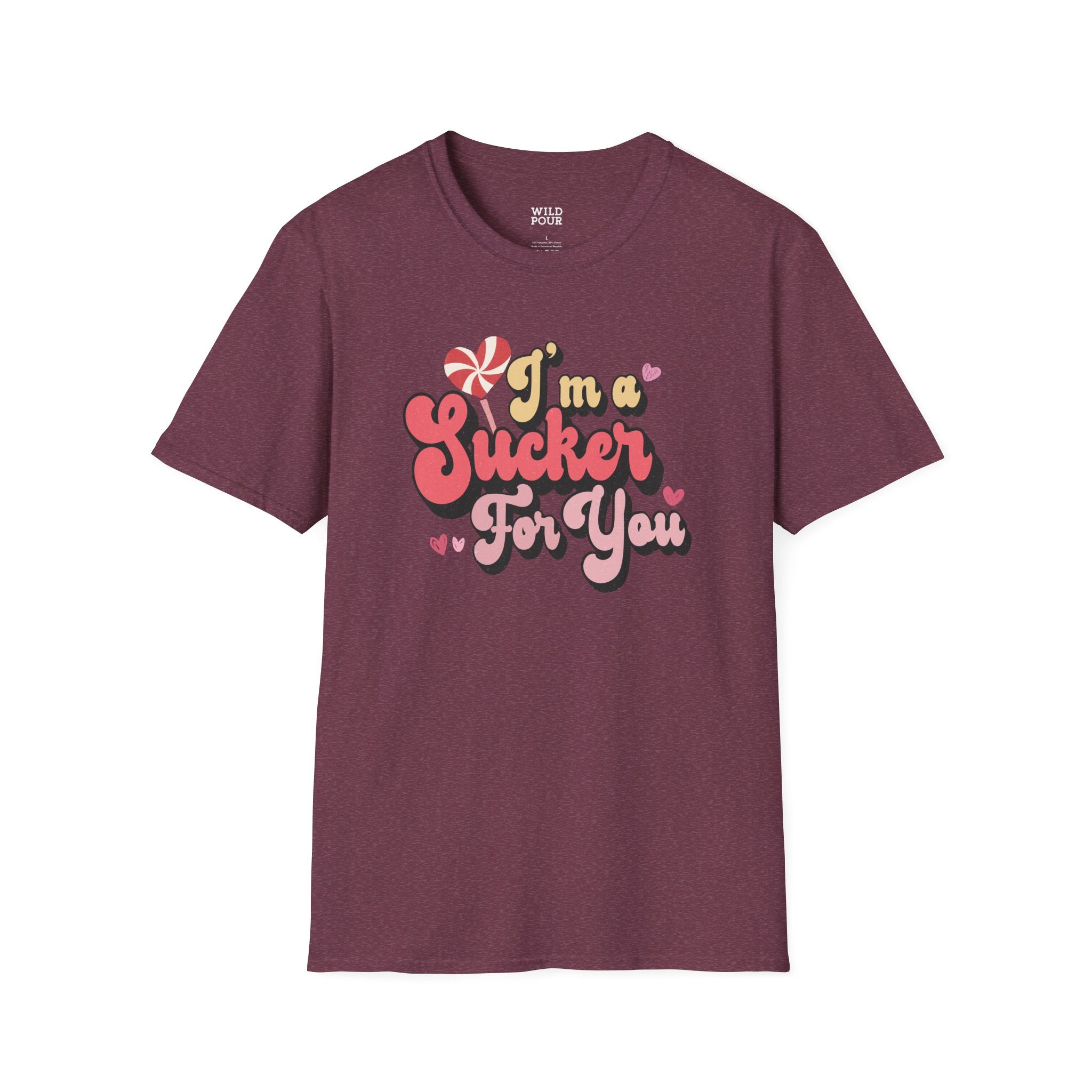 I'm a Sucker for You, Valentine's Day Lollipop | T-Shirt - Ultra-soft and super comfy, our premium midweight unisex sweatshirts are perfect for any season.