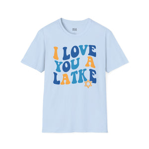 I Love You a Latke Tee-Adult Tees-Wild Pour