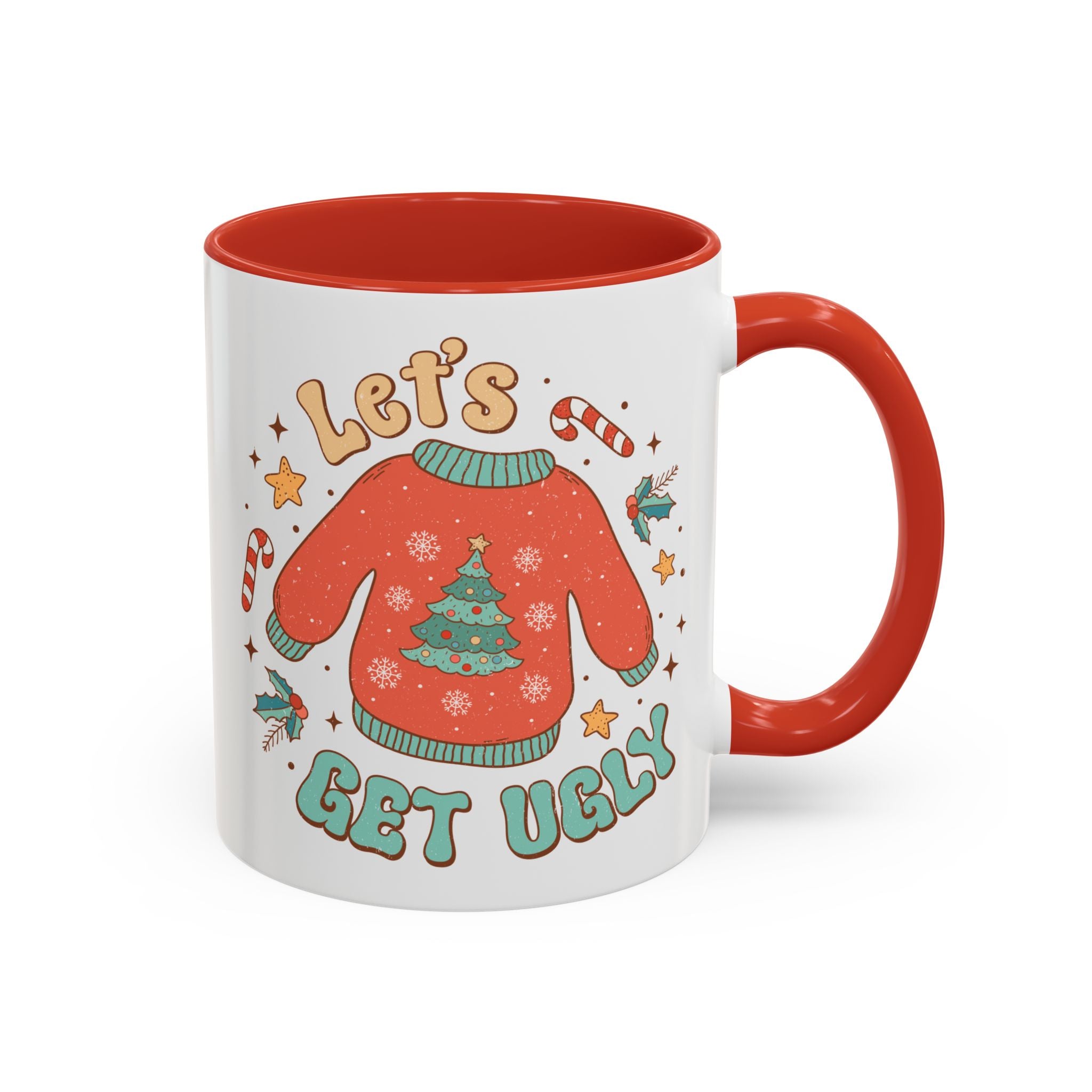 Let's Get Ugly, Ugly Sweater Mug-Mug-Wild Pour