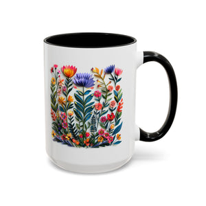 Wildflowers, Paper Quilling Mug-Mug-Wild Pour