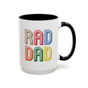 Rad Dad, Father's Day Mug-Mug-Wild Pour