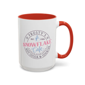 Frosty's Snowflake Cafe, Snowman Mug-Mug-Wild Pour