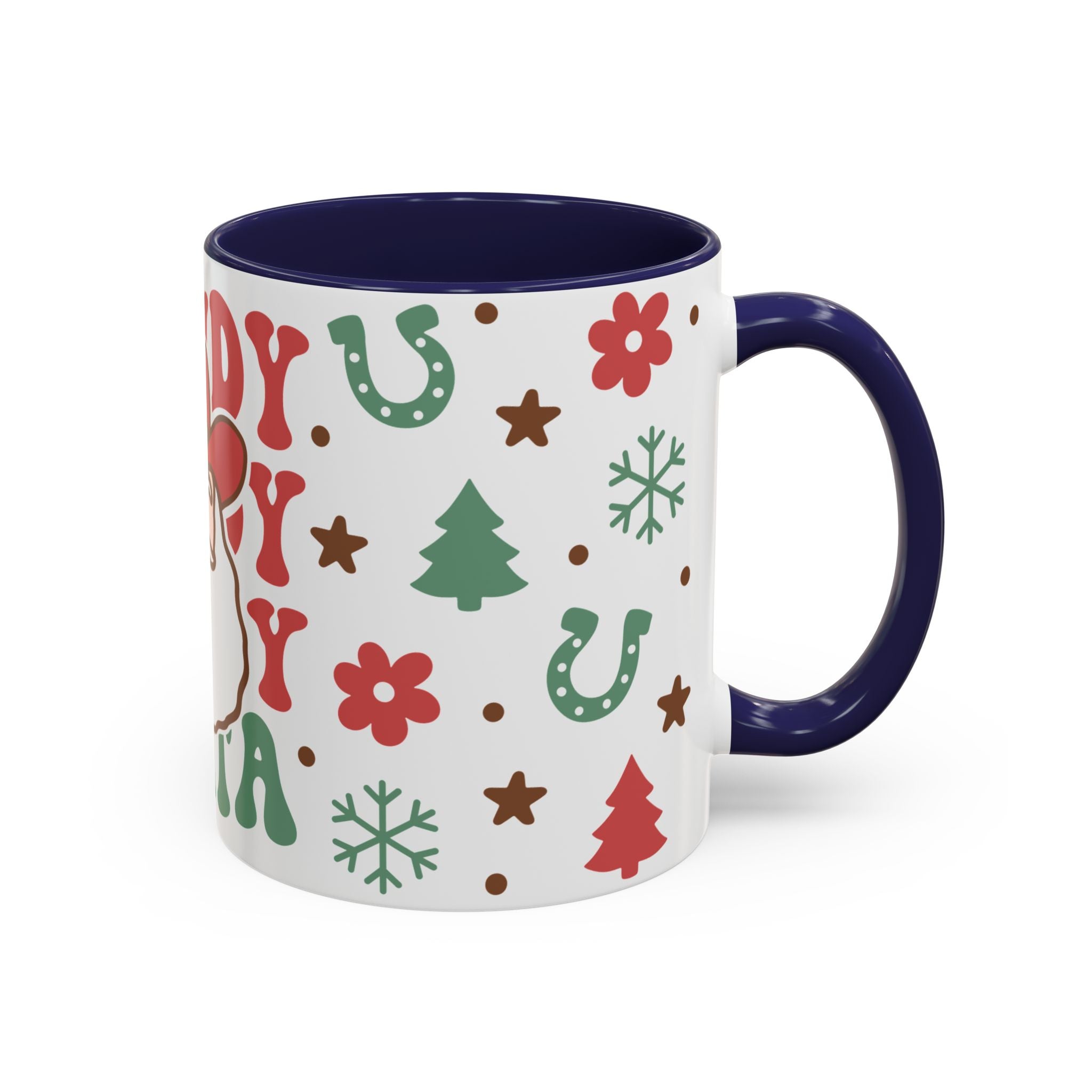 Howdy Santa, Wrap-Around Christmas Mug-Mug-Wild Pour