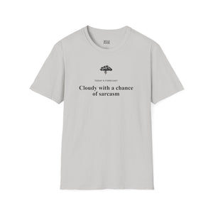 Cloudy With a Chance of Sarcasm Tee-Adult Tees-Wild Pour