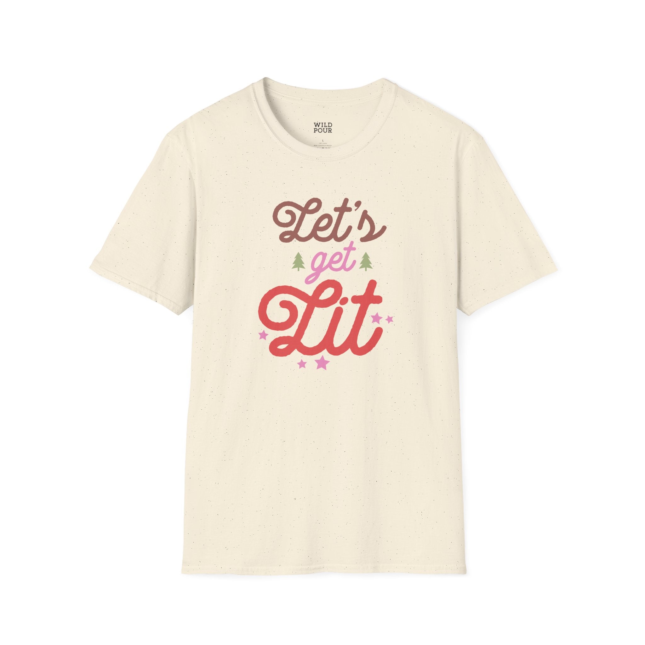 Let's Get Lit, Winter Tee-Adult Tees-Wild Pour