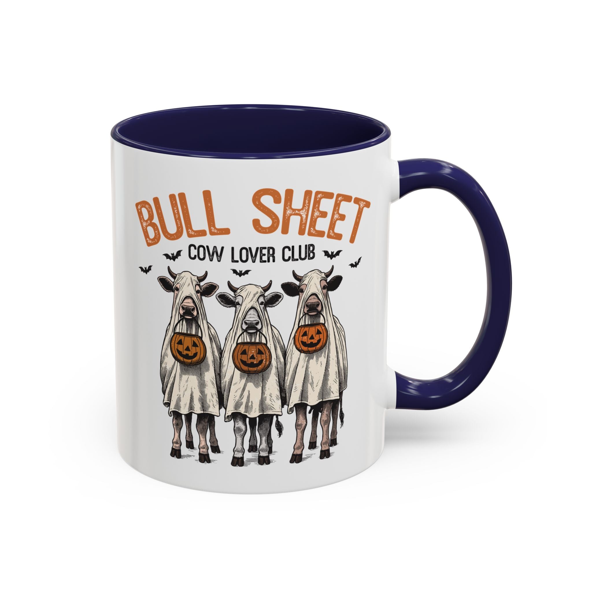 Bull Sheet - Cow Lovers Club, Vintage Cow Mug-Mug-Wild Pour