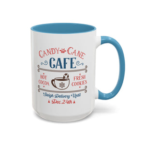 Candy Cane Cafe Mug-Mug-Wild Pour