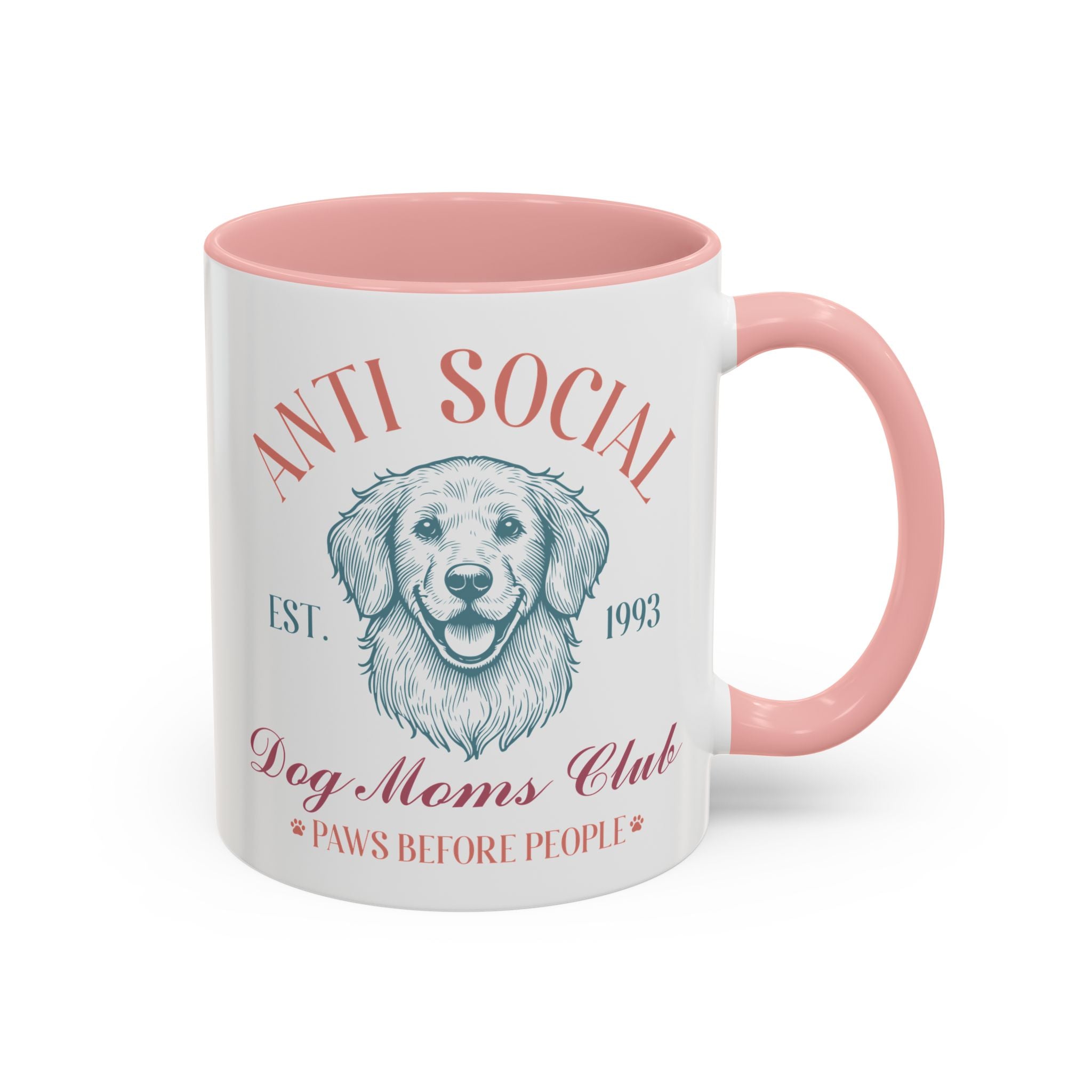 Anti-Social Dog Moms Club, Dog Mug-Mug-Wild Pour