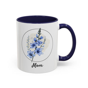 July Larkspur, Personalized Birth Month Mug-Mug-Wild Pour