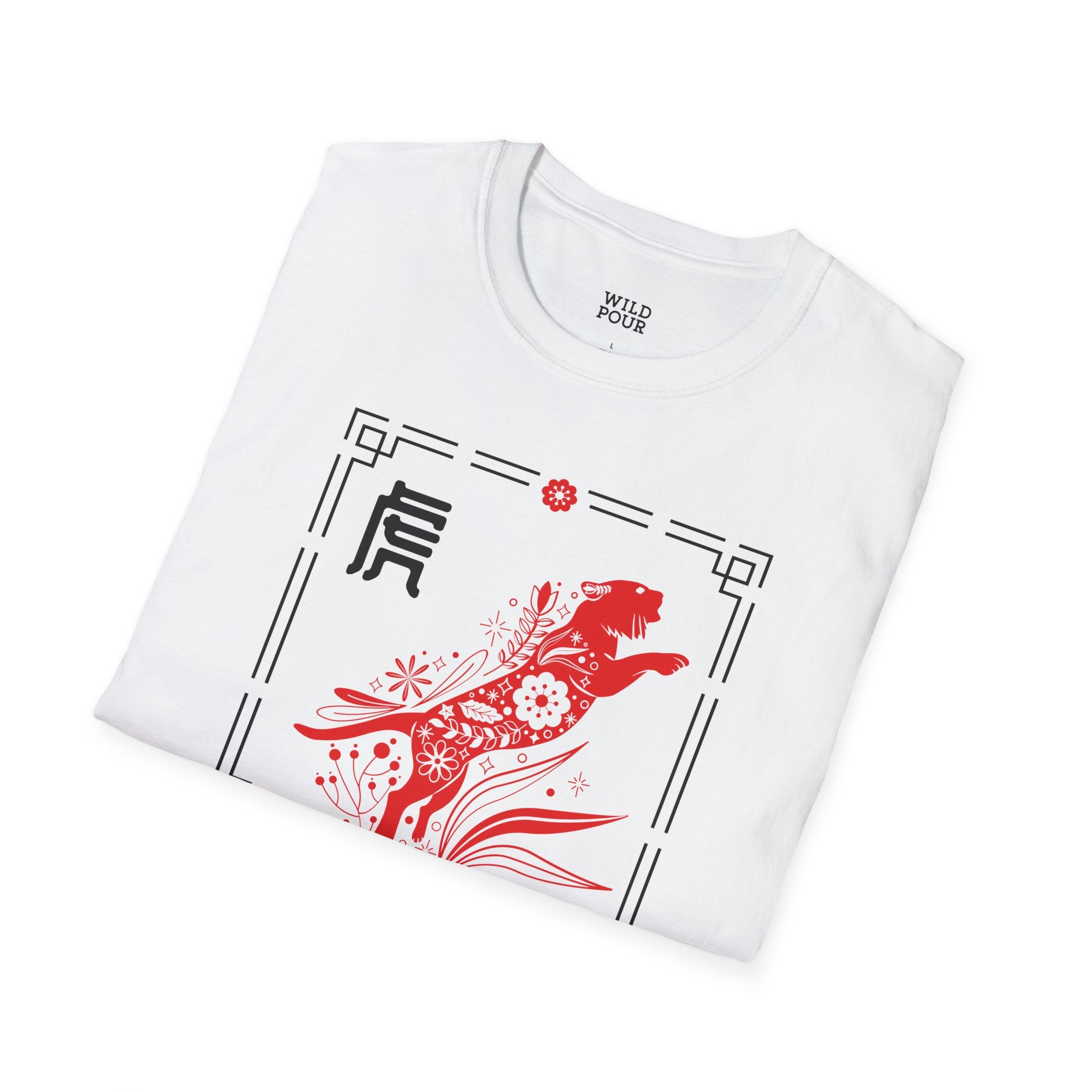 Year of the Tiger, Lunar New Year Tee-Adult Tees-Wild Pour