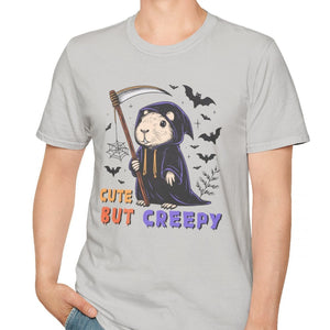 Cute But Creepy, Capybara Tee - Ultra-soft and super comfy, our premium quality unisex tees are perfect for any season.
