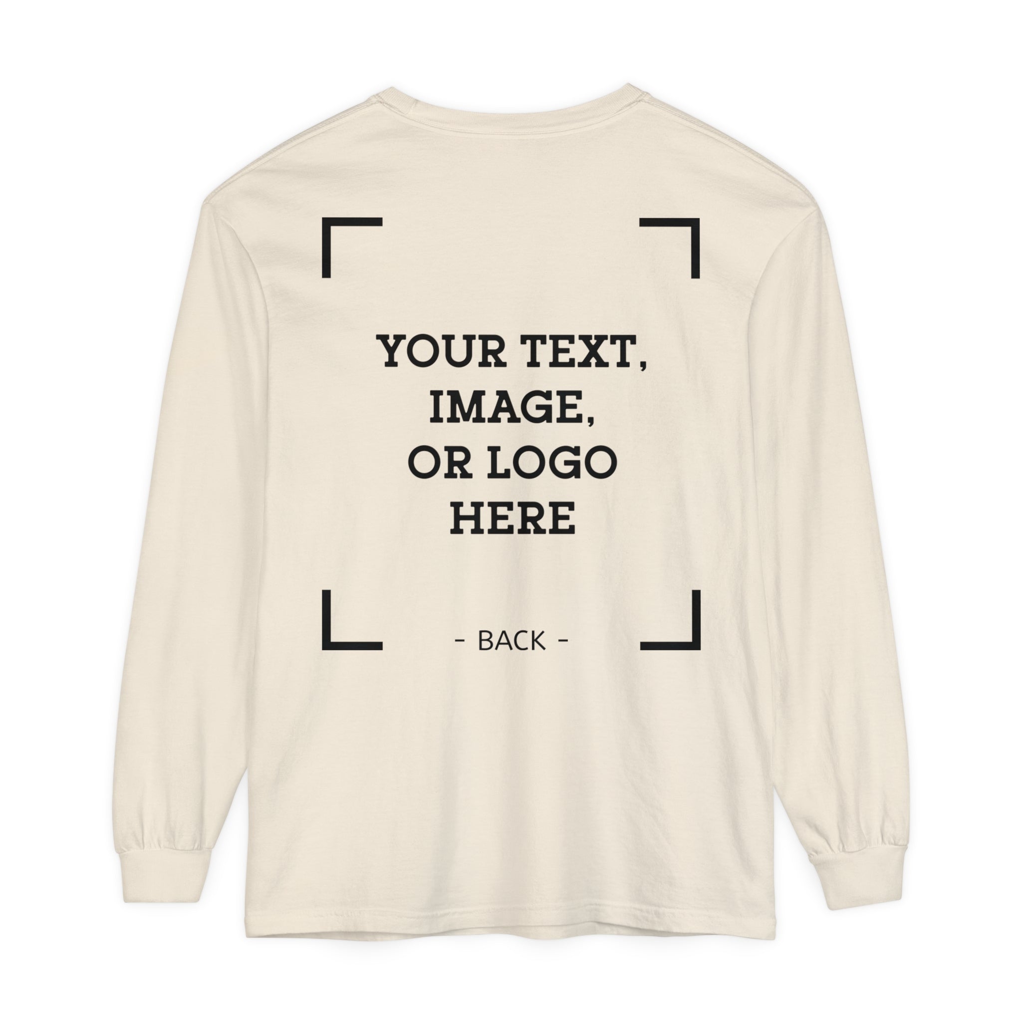 Personalized Long Sleeve Shirt with Custom Print