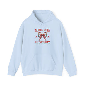 North Pole University, Candy Canes Hoodie-Hoodie-Wild Pour