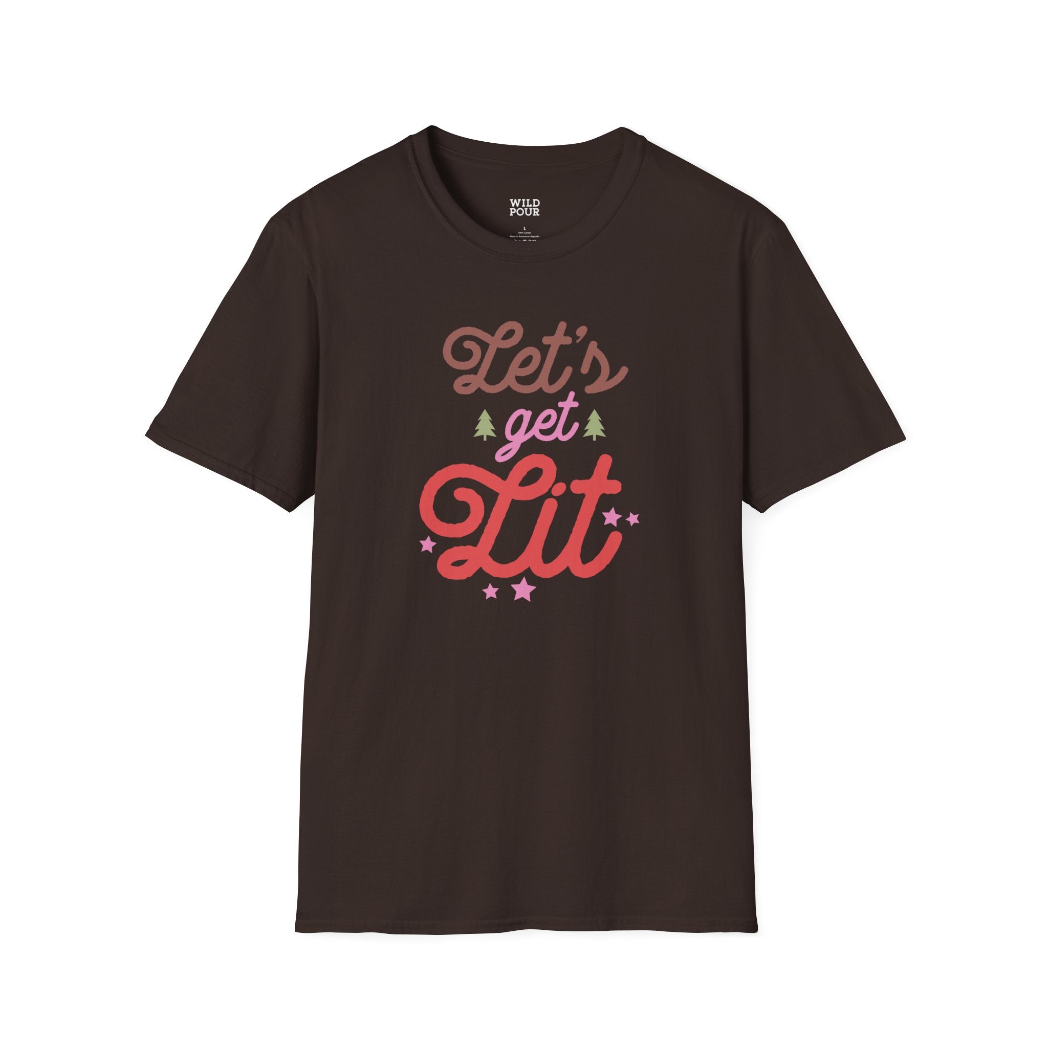 Let's Get Lit, Winter Tee-Adult Tees-Wild Pour