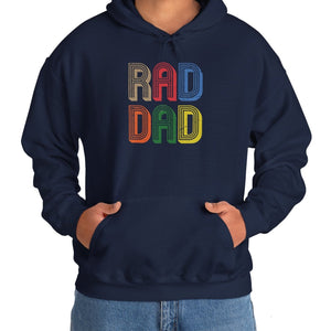 Rad Dad Unisex Hooded Sweatshirt-Hoodie-Wild Pour