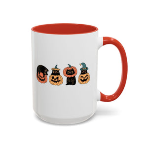 Black Cats and Pumpkins Mug-Mug-Wild Pour