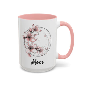 March Sakura (Cherry Blossoms), Personalized Birth Month Mug-Mug-Wild Pour