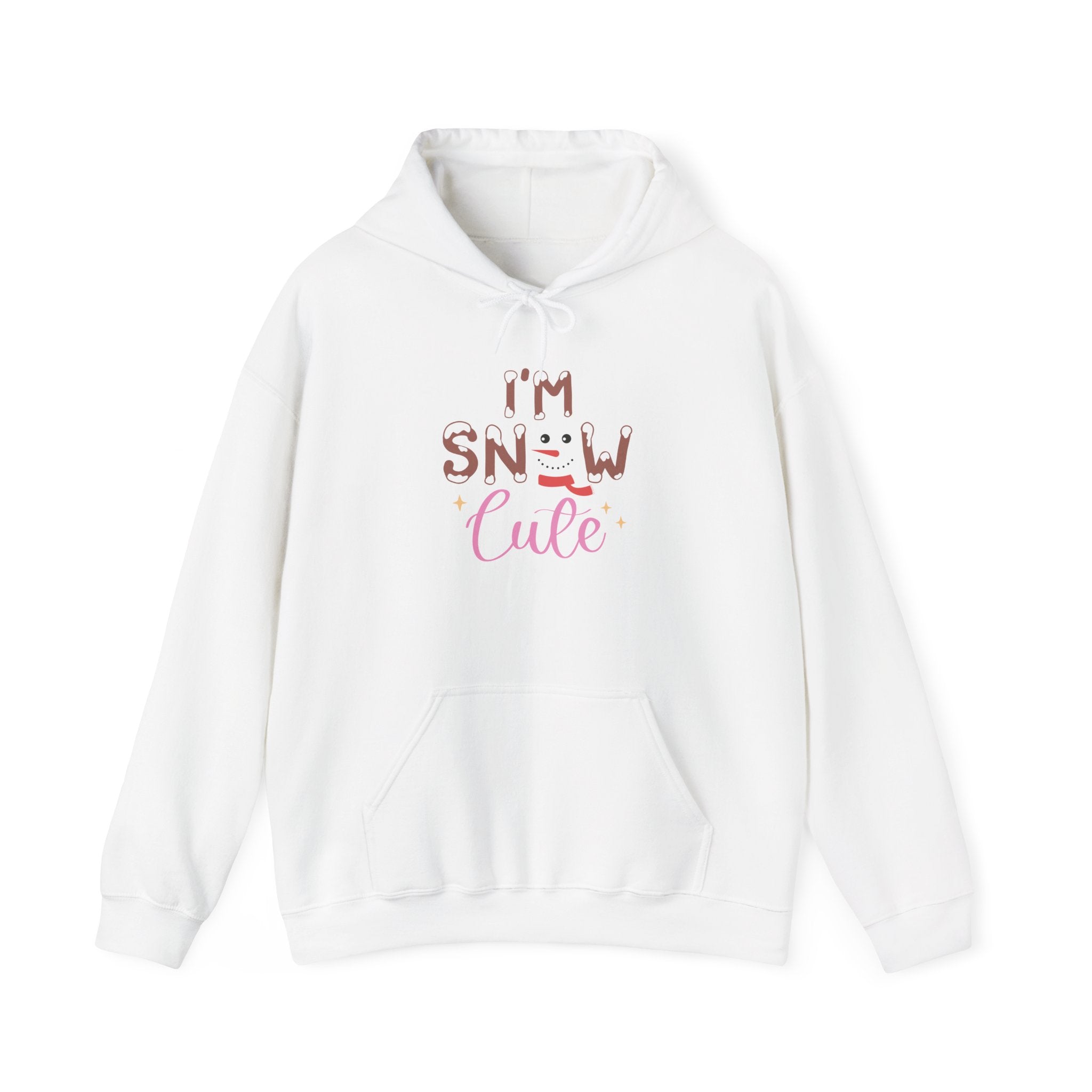 I'm Snow Cute, Snowman Hooide-Hoodie-Wild Pour