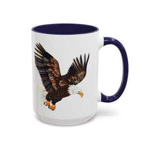 Bald Eagle, Paper Quilling Mug-Mug-Wild Pour