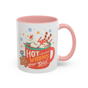 Hot Cocoa Warms Your Soul, Snowman Mug-Mug-Wild Pour