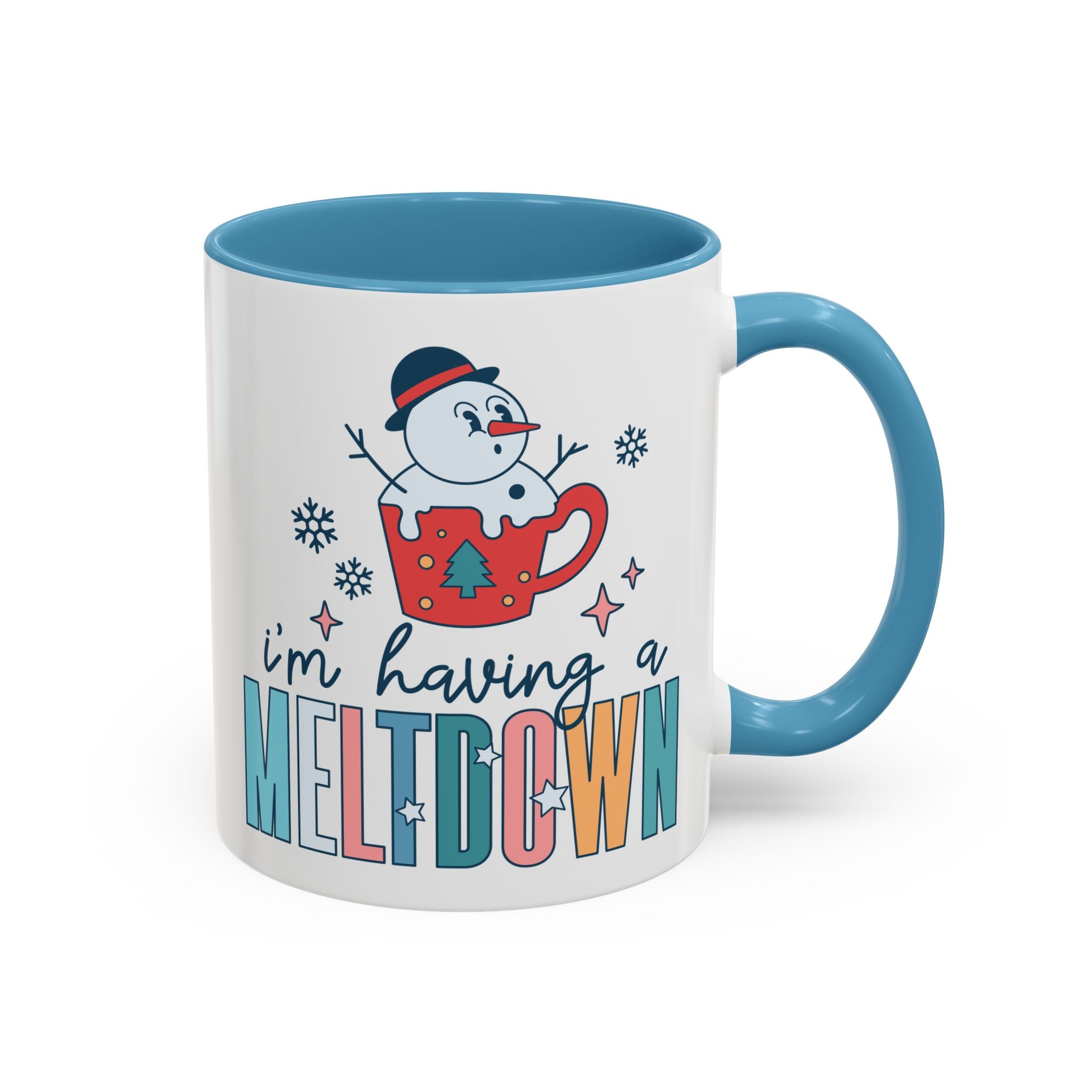 I'm Having a Meltdown, Snowman Mug-Mug-Wild Pour