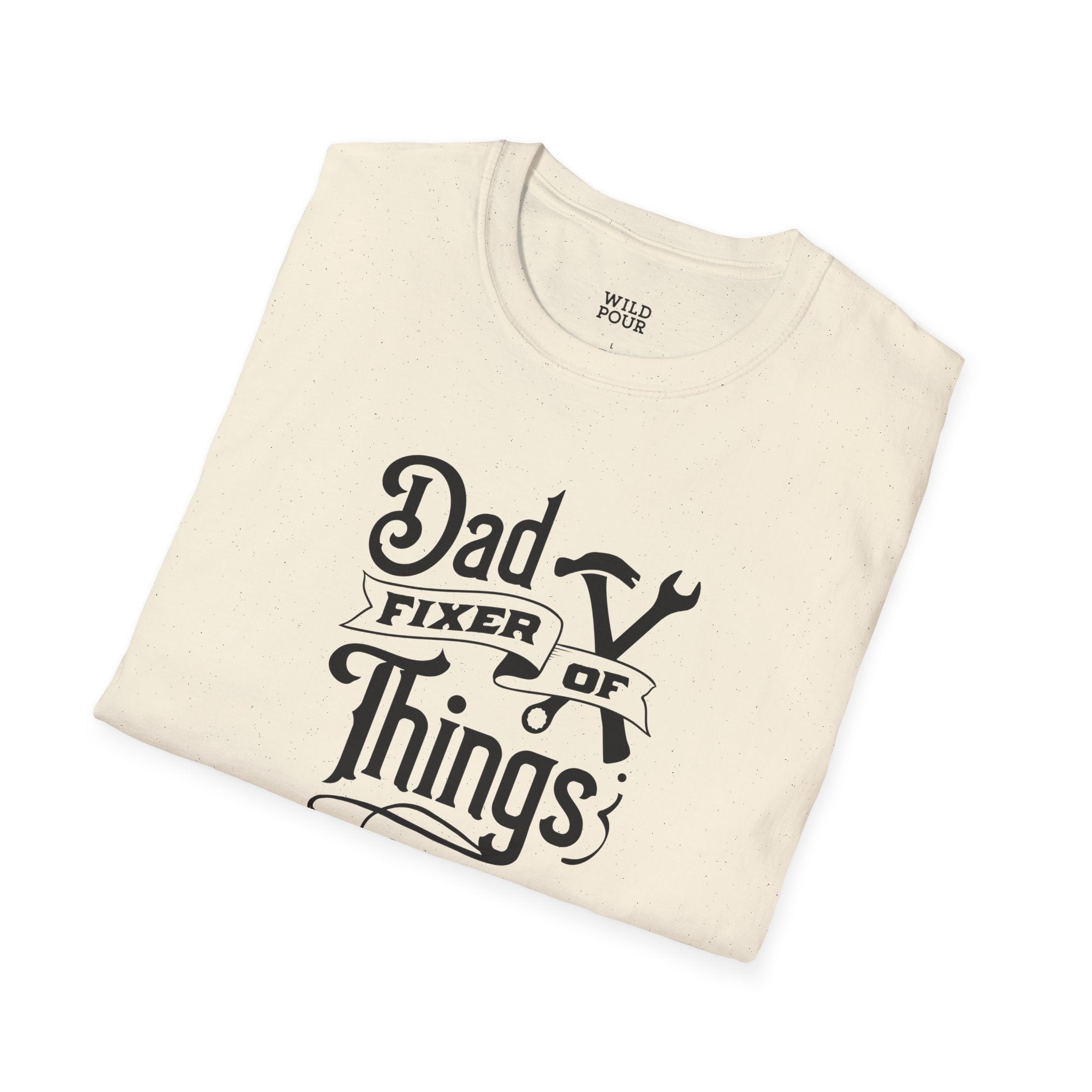 Dad, Fixer of Things Tee-Adult Tees-Wild Pour