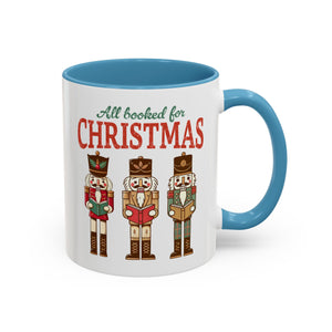 All Booked for Christmas, Nutcrackers and Books Mug-Mug-Wild Pour