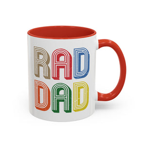 Rad Dad, Father's Day Mug-Mug-Wild Pour