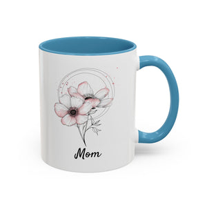 October Cosmos, Personalized Birth Month Mug-Mug-Wild Pour