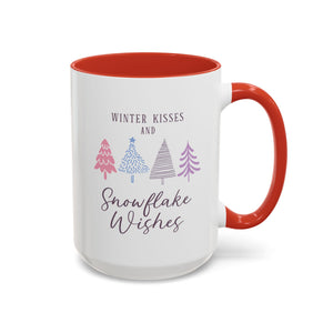 Winter Kisses and Snowflake Wishes Mug-Mug-Wild Pour