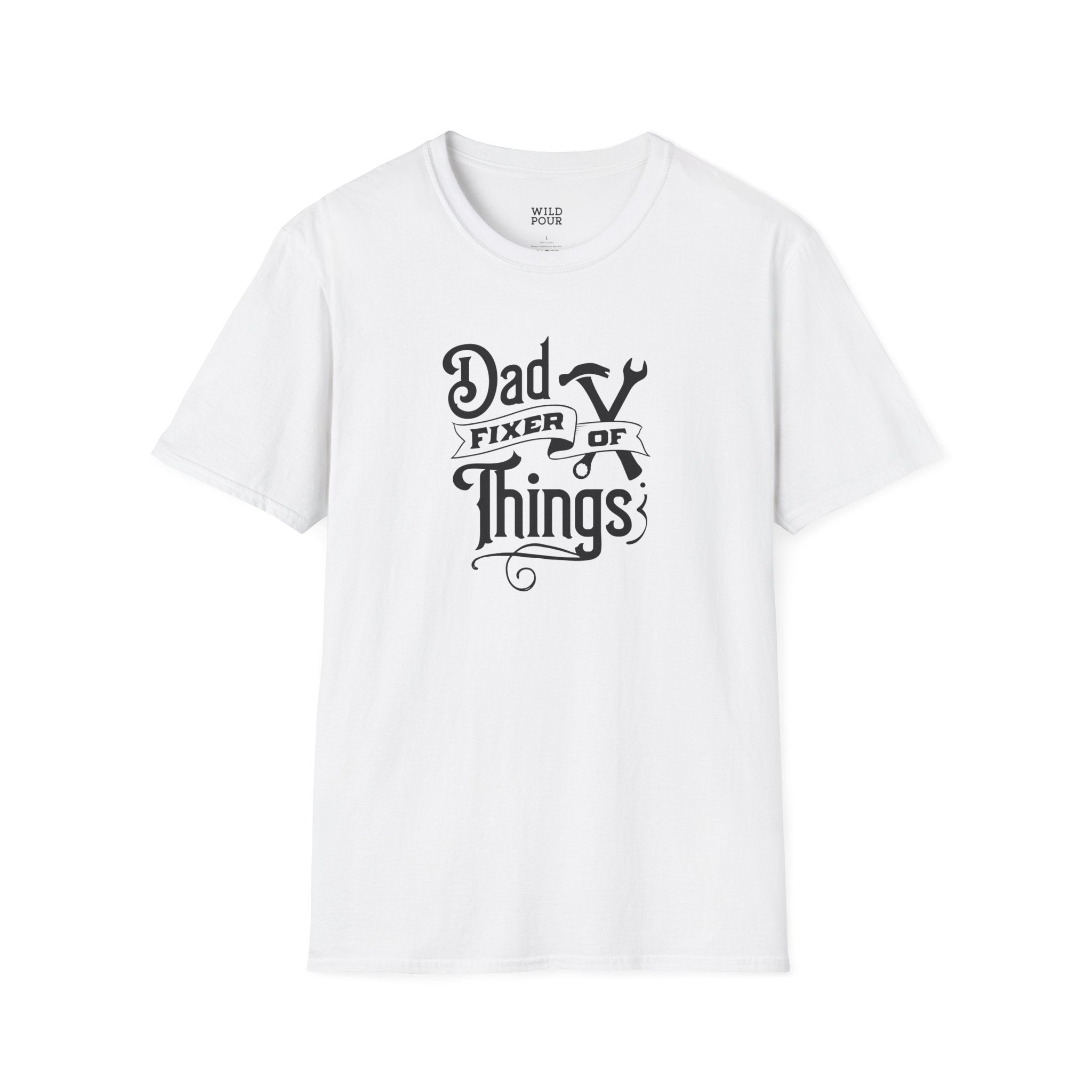 Dad, Fixer of Things Tee-Adult Tees-Wild Pour