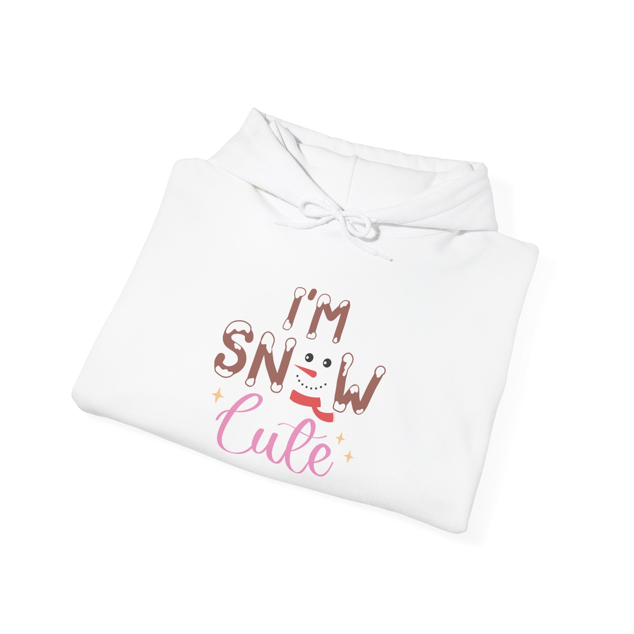 I'm Snow Cute, Snowman Hooide-Hoodie-Wild Pour